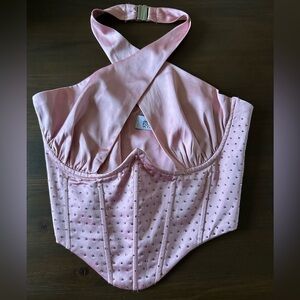 Oh Polly Blush Pink Studded Camisole